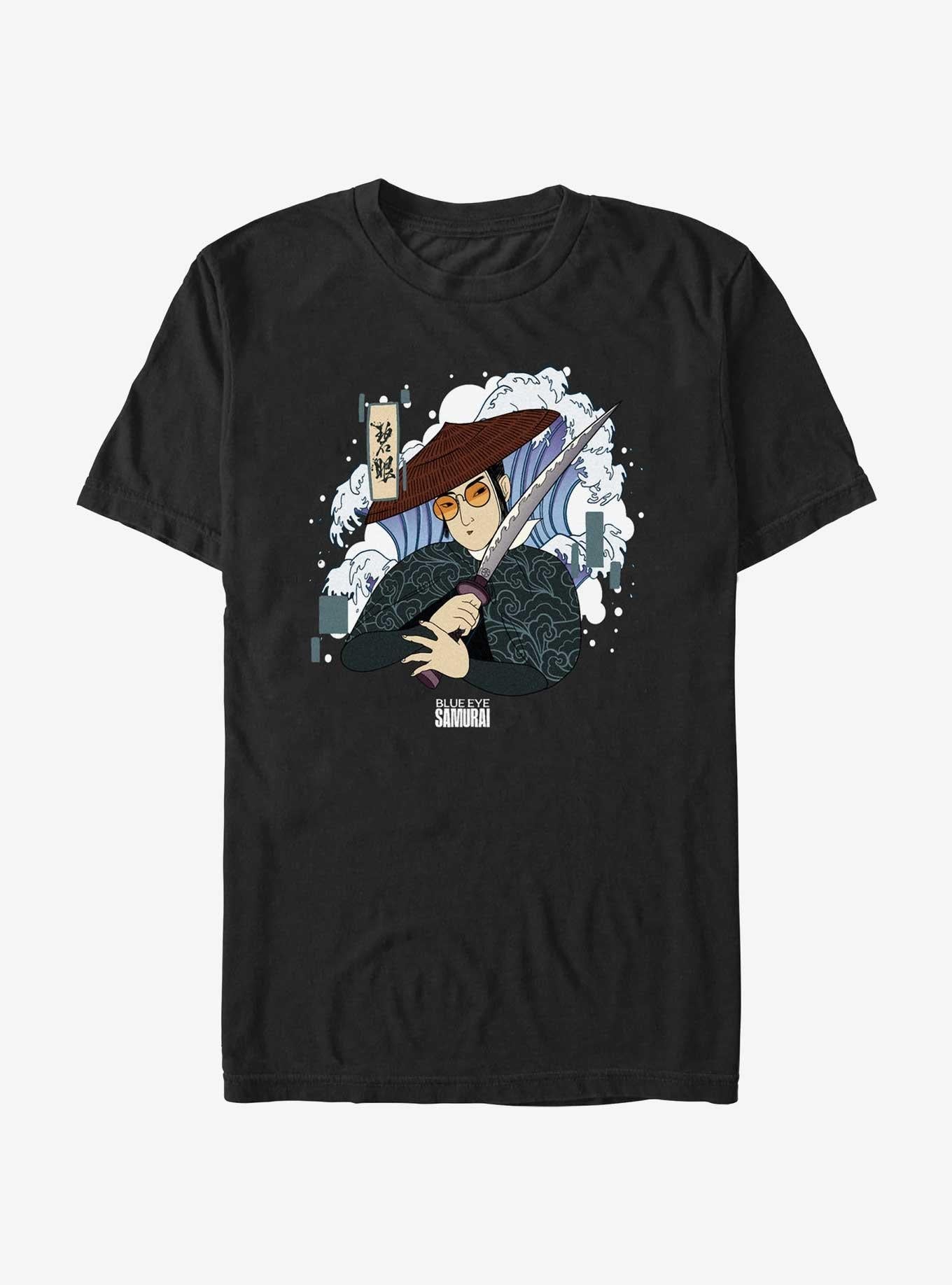 Blue Eye Samurai Mizu Japanese Art Style T-Shirt | Trending Graphic Tee For Fans