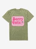 Strawberry Shortcake Berry Cute Mineral Wash T-Shirt | Trending Graphic Tee For Fans