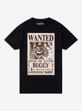 One Piece Buggy Wanted Poster Double-Sided T-Shirt | Trending Graphic Tee For Fans