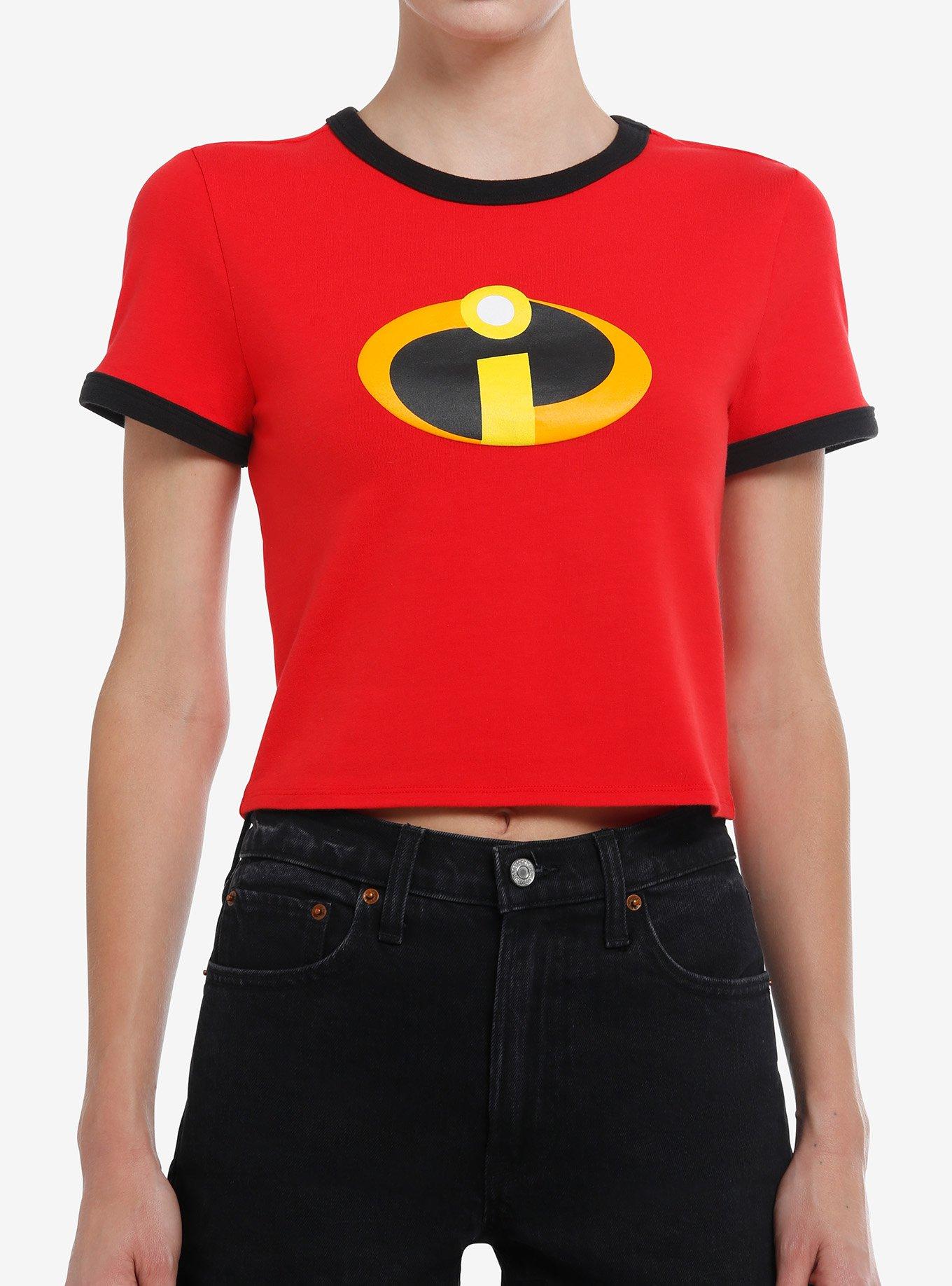 Disney Pixar The Incredibles Costume Girls Ringer Baby T-Shirt | Trending Graphic Tee For Fans