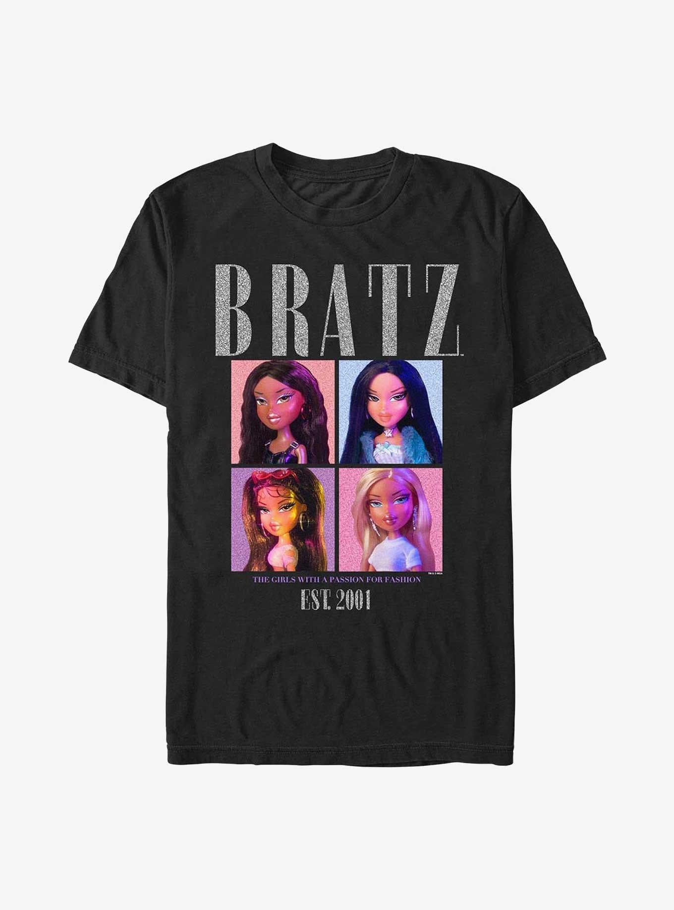 Bratz Passion For Fashion Portrait Extra Soft T-Shirt | Trending Graphic Tee For Fans