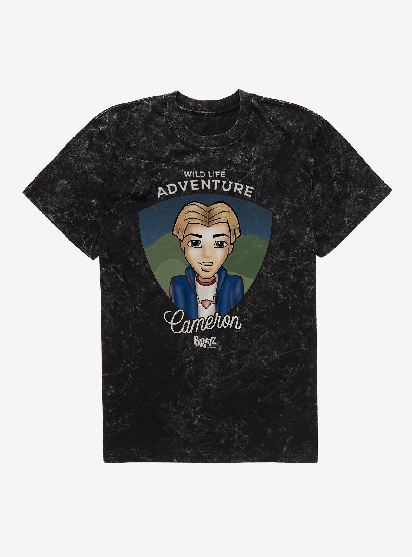 Bratz Wild Life Cameron Mineral Wash T-Shirt | Trending Graphic Tee For Fans