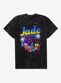 Bratz Jade Super Stylin' Mineral Wash T-Shirt | Trending Graphic Tee For Fans