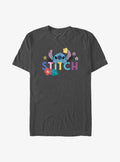 Disney Lilo & Stitch Flowers Stitch Aloha T-Shirt | Trending Graphic Tee For Fans