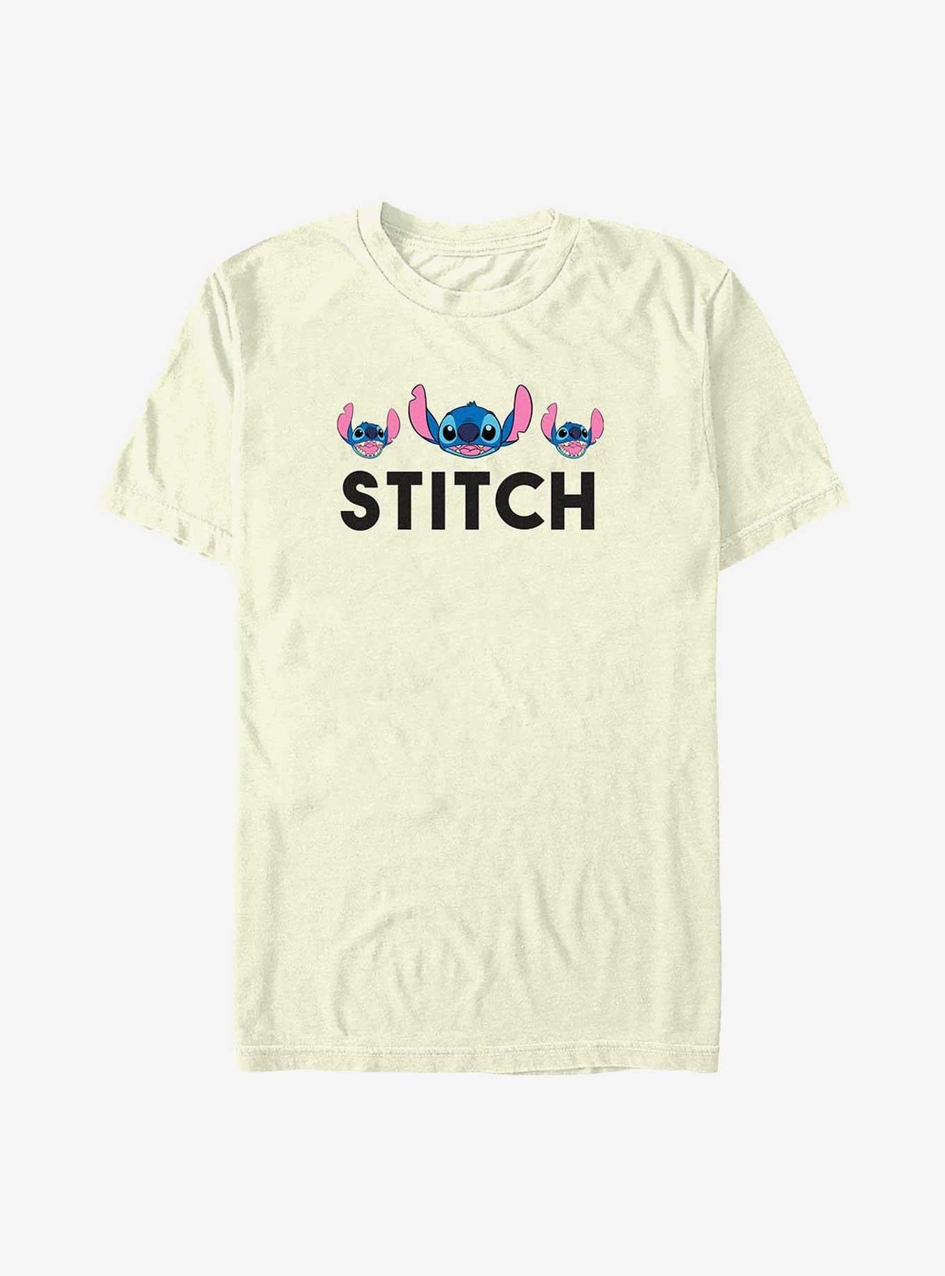 Disney Lilo & Stitch Stitch Head Lineup T-Shirt | Trending Graphic Tee For Fans