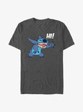 Disney Lilo & Stitch Stitch Wave Hi T-Shirt | Trending Graphic Tee For Fans