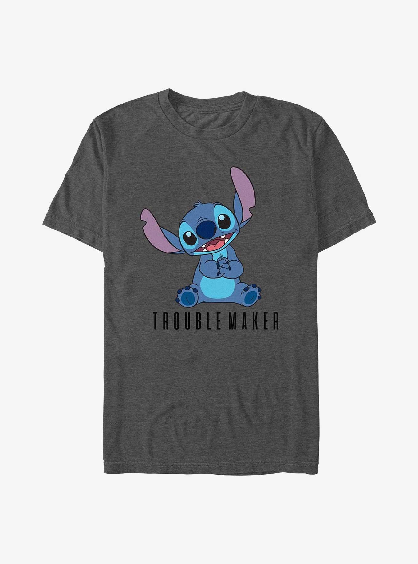Disney Lilo & Stitch Stitch Trouble Maker T-Shirt | Trending Graphic Tee For Fans