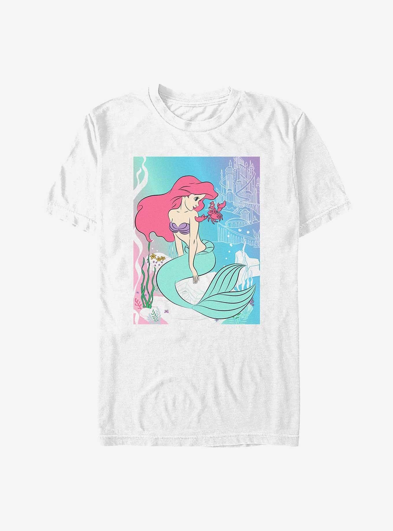 Disney The Little Mermaid Wandering Ariel T-Shirt | Trending Graphic Tee For Fans