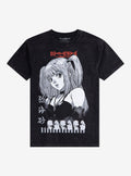 Death Note Misa Tonal Boyfriend Fit Girls T-Shirt | Trending Graphic Tee For Fans