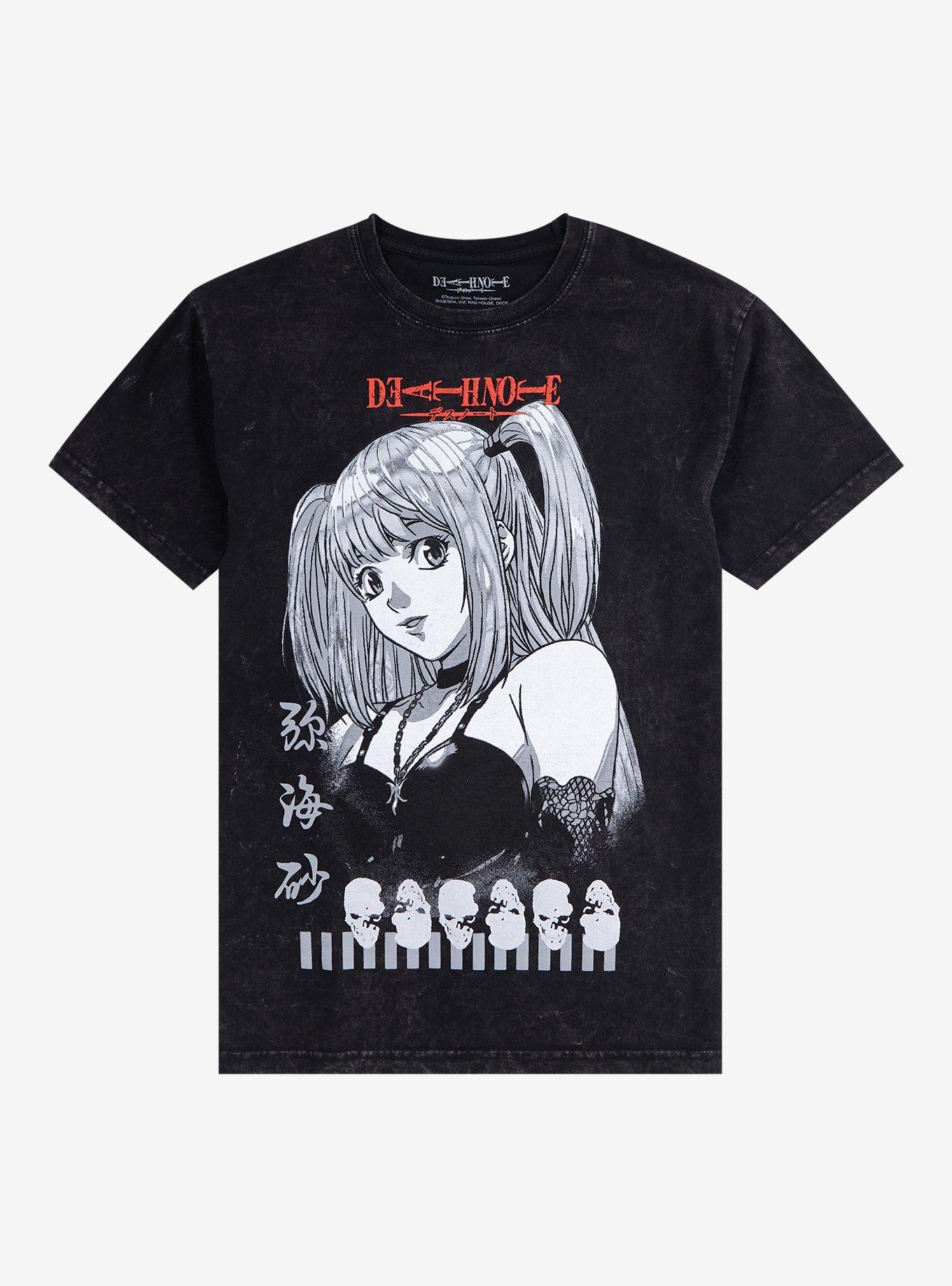 Death Note Misa Tonal Boyfriend Fit Girls T-Shirt | Trending Graphic Tee For Fans