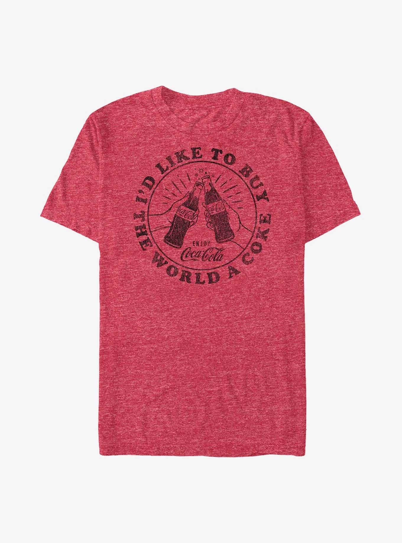 Coca-Cola Buy The World T-Shirt | Trending Graphic Tee For Fans