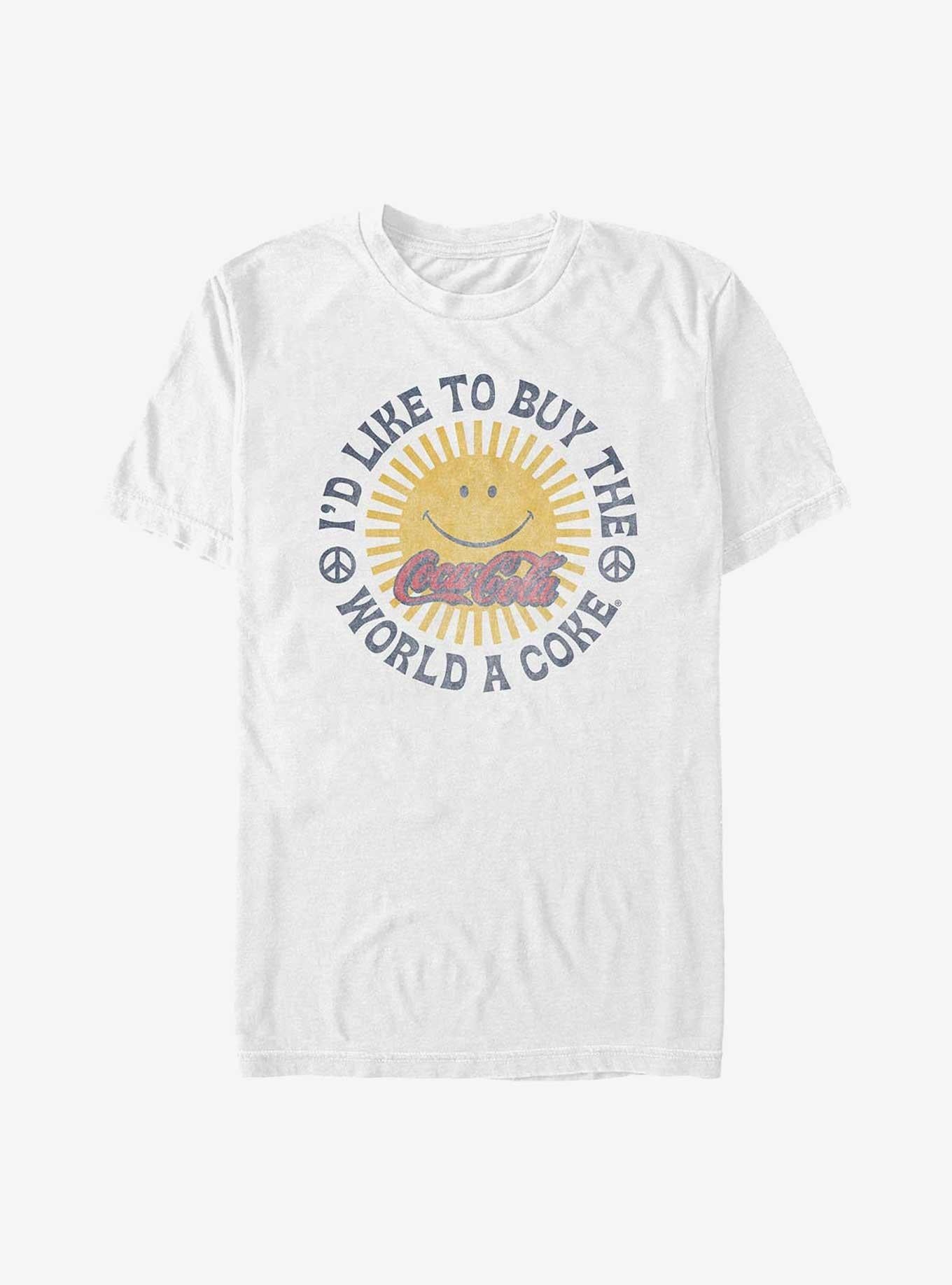 Coca-Cola Smiley T-Shirt | Trending Graphic Tee For Fans