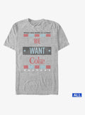 Coca-Cola We Want Coke T-Shirt | Trending Graphic Tee For Fans