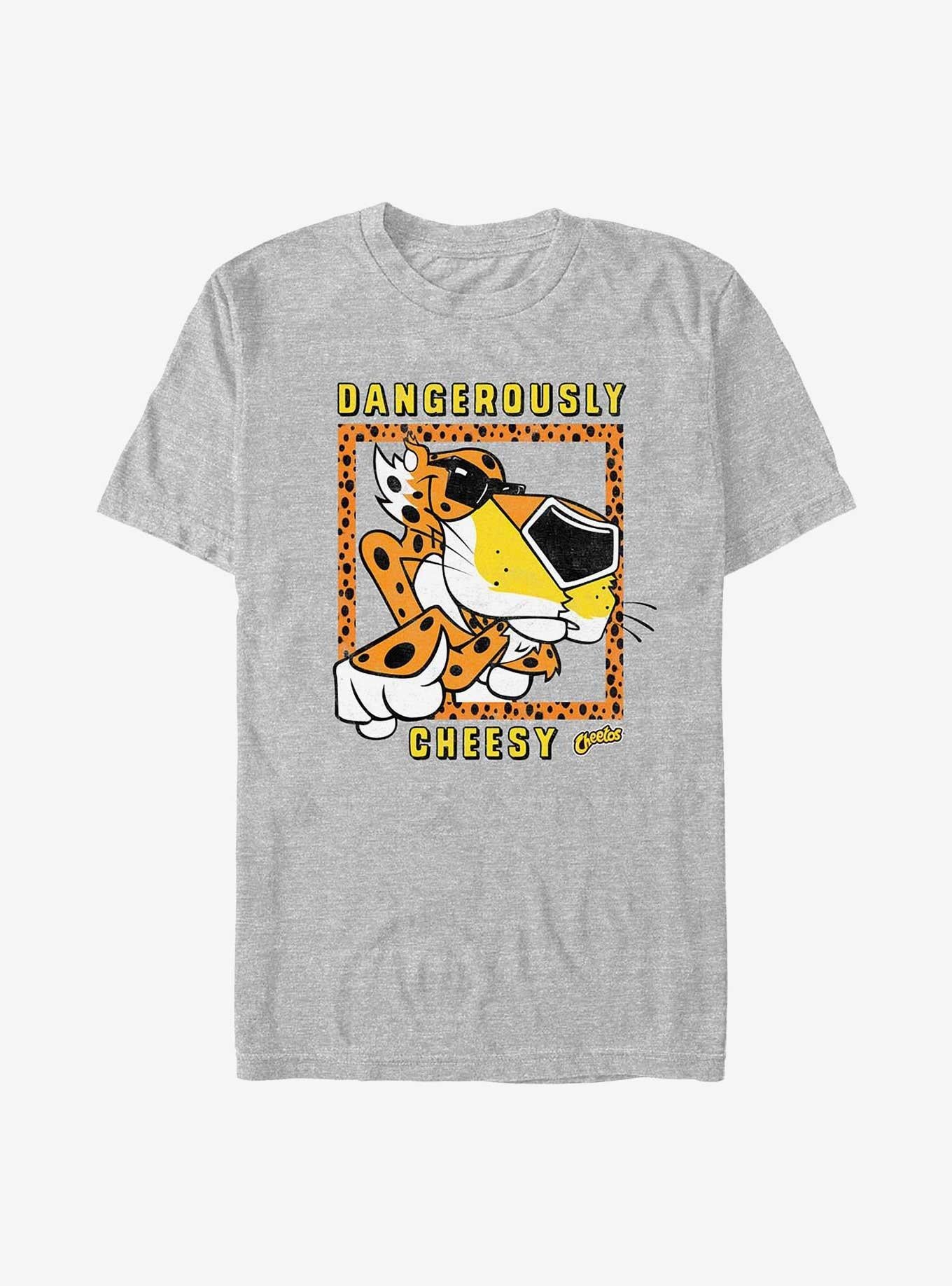 Cheetos Dangerously Cheesy Frame T-Shirt | Trending Graphic Tee For Fans
