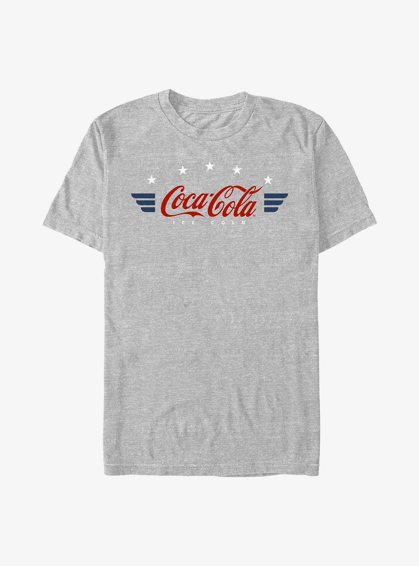 Coca-Cola Retro Americana Wings Coca Cola Badge T-Shirt | Trending Graphic Tee For Fans
