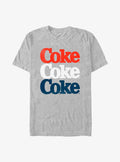 Coca-Cola Coke Americana Three Stack T-Shirt | Trending Graphic Tee For Fans