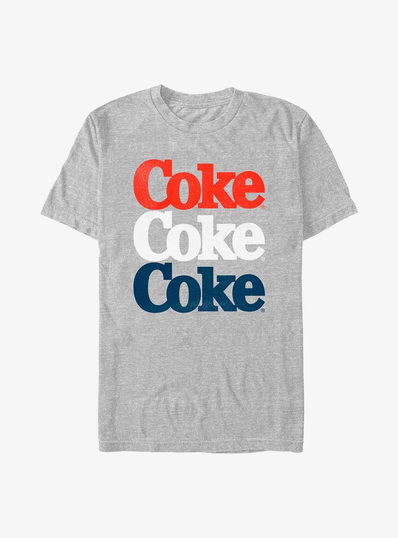 Coca-Cola Coke Americana Three Stack T-Shirt | Trending Graphic Tee For Fans