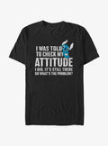 Disney Lilo & Stitch Attitude Check T-Shirt | Trending Graphic Tee For Fans
