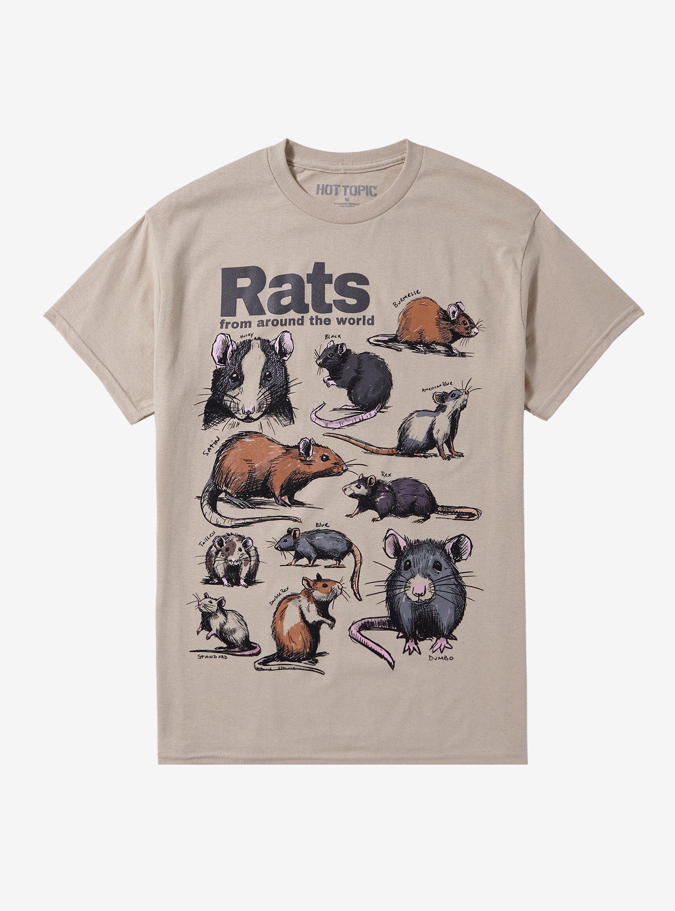 Rats Infographic T-Shirt | Trending Graphic Tee For Fans