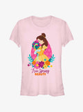 Disney Beauty and the Beast Belle True Spring Beauty Girls T-Shirt | Trending Graphic Tee For Fans