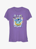 Disney Lilo & Stitch Wild For Spring Girls T-Shirt | Trending Graphic Tee For Fans