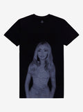 Sabrina Carpenter Black & White Portrait T-Shirt | Trending Graphic Tee For Fans