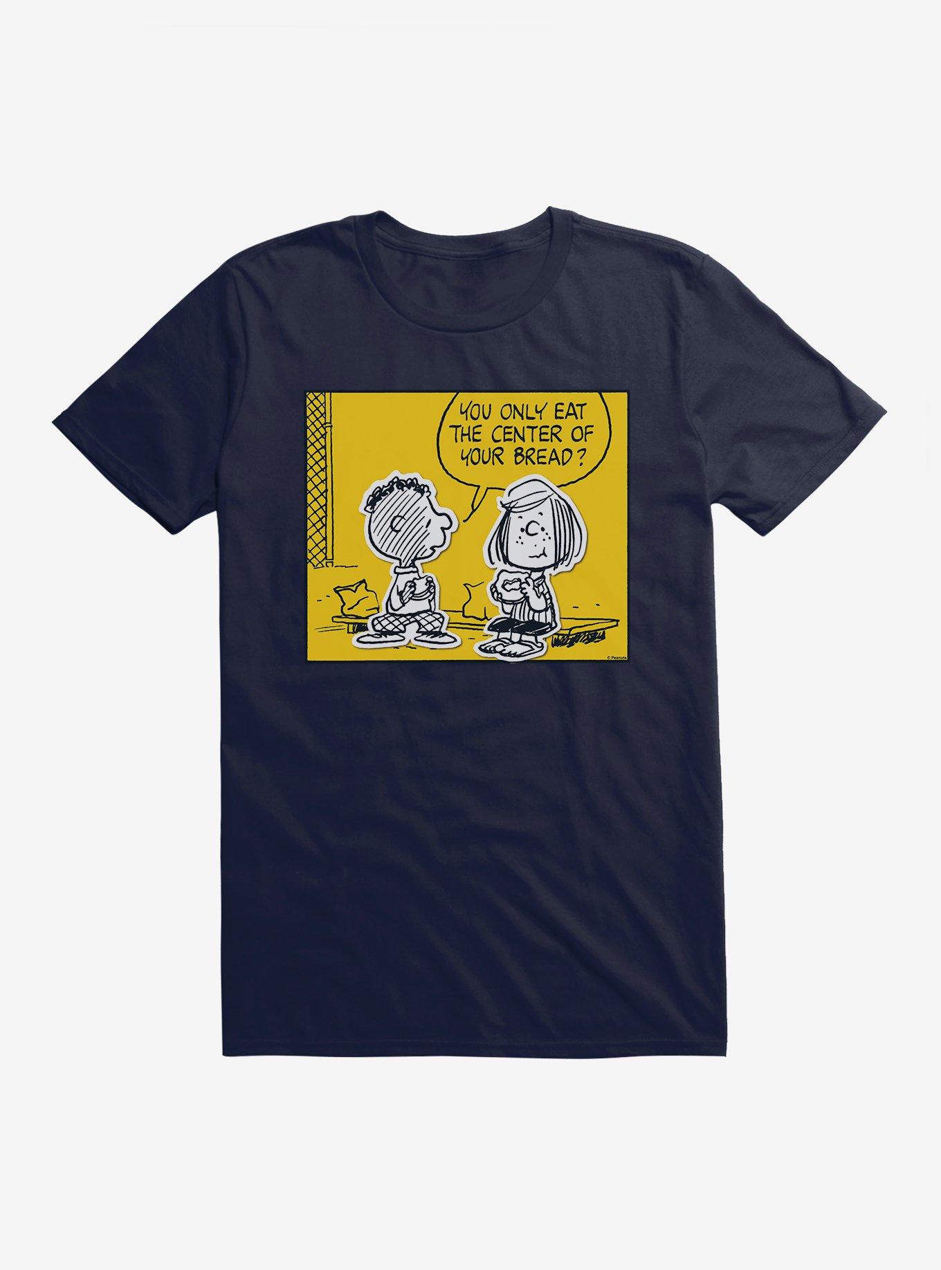 Peanuts Center Of Your Bread T-Shirt | Trending Graphic Tee For Fans
