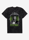 Beetlejuice Ghost With The Most Mineral Wash T-Shirt | Trending Graphic Tee For Fans
