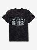 Beetlejuice Say It Three Times Mineral Wash T-Shirt | Trending Graphic Tee For Fans