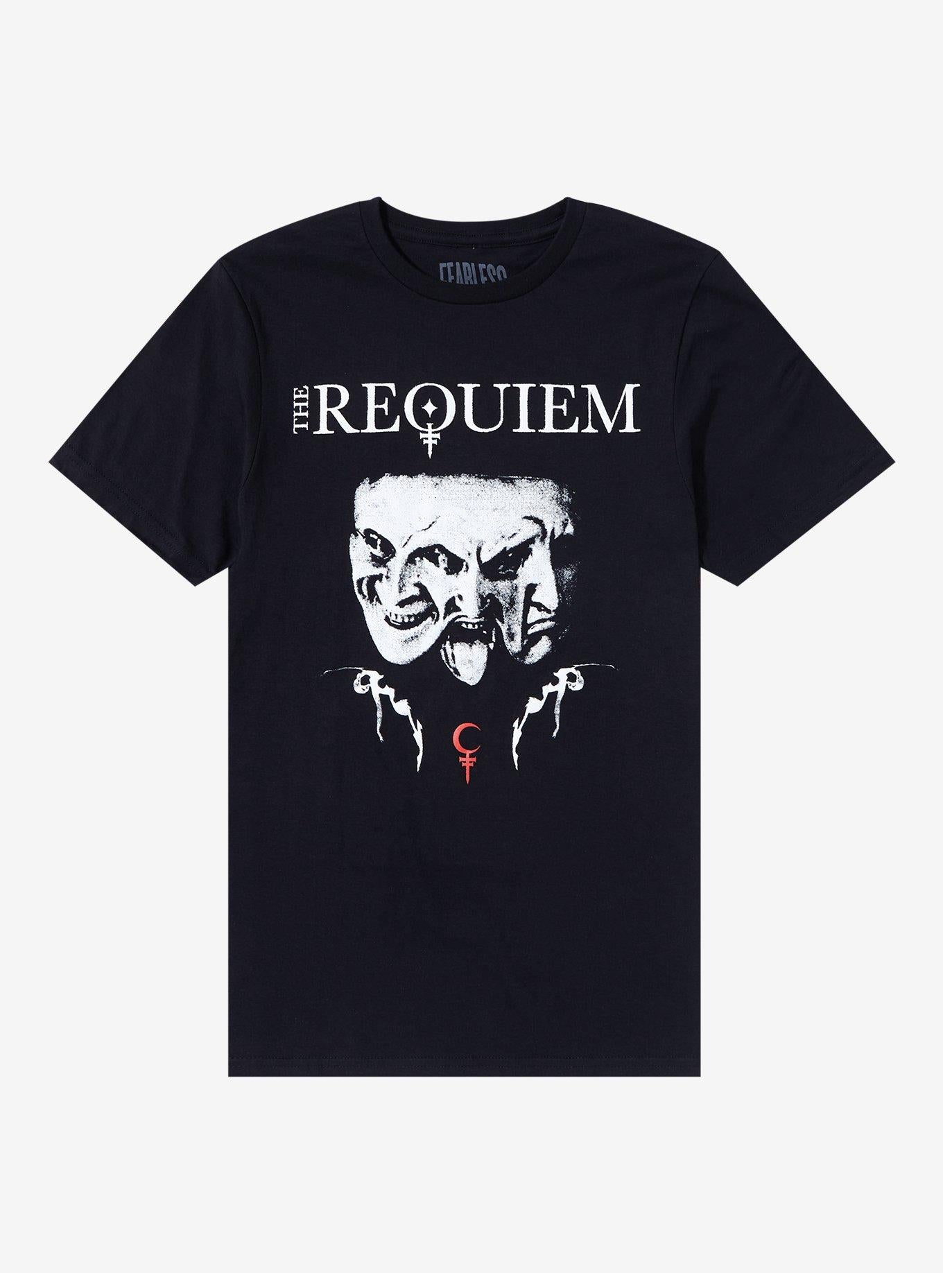The Requiem Three Faces Boyfriend Fit Girls T-Shirt | Trending Graphic Tee For Fans