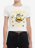 Nanalan' Honey Bee Girls Baby T-Shirt | Trending Graphic Tee For Fans