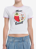 Nanalan' Mona Russell Spray Paint Ringer Girls Baby T-Shirt | Trending Graphic Tee For Fans