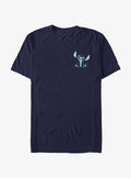 Disney Lilo & Stitch Holographic Stitch Pocket T-Shirt | Trending Graphic Tee For Fans