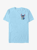 Disney Lilo & Stitch With Scrump Pocket T-Shirt | Trending Graphic Tee For Fans