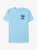 Disney Lilo & Stitch With Tree Ears Pocket T-Shirt | Trending Graphic Tee For Fans