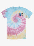 Disney Lilo & Stitch And Lilttle Scrump Pocket Tie-Dye T-Shirt | Trending Graphic Tee For Fans