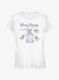 Disney Sleeping Beauty Fairy Dress Shop Girls T-Shirt | Trending Graphic Tee For Fans