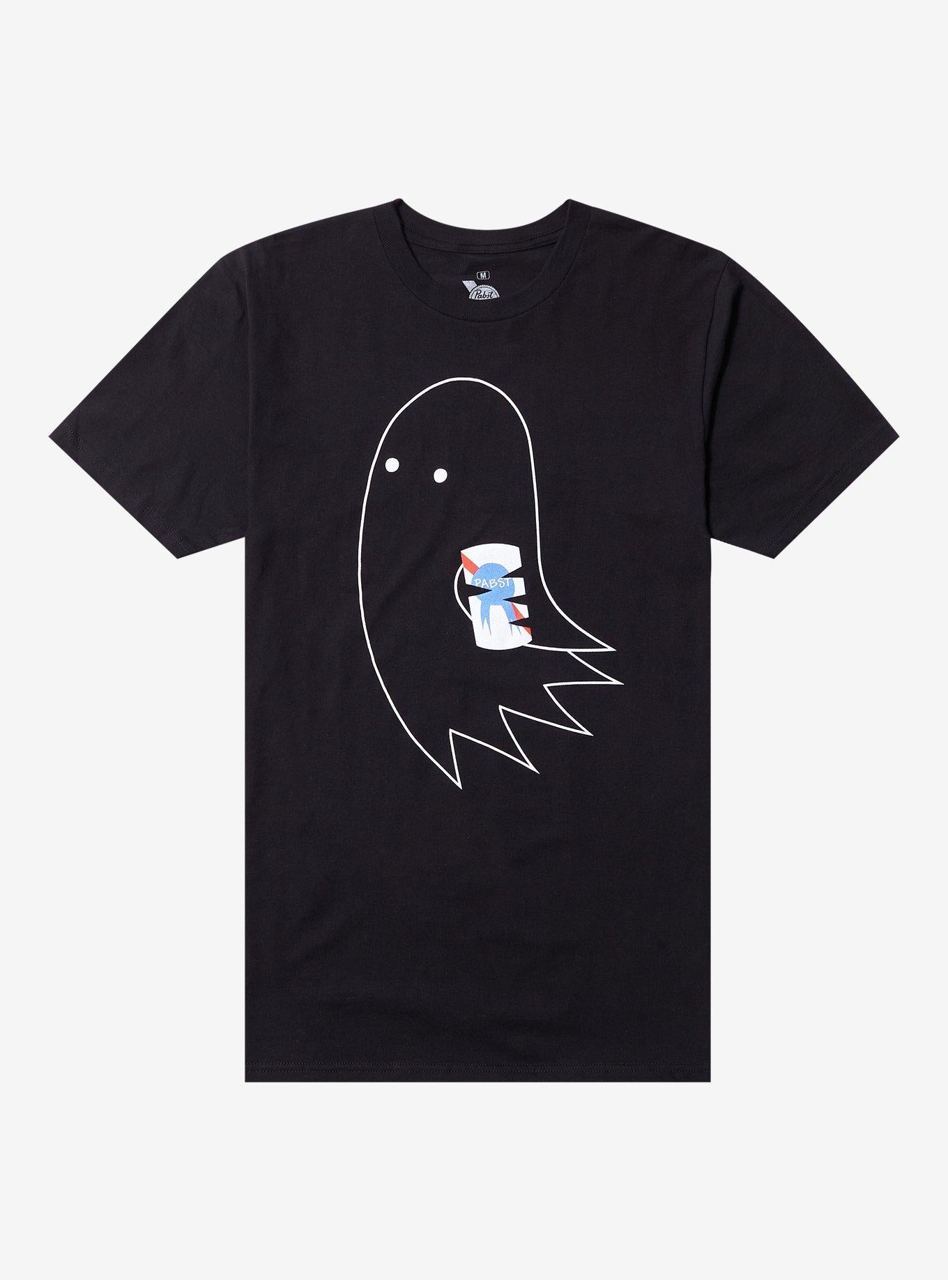 Pabst Blue Ribbon Ghost T-Shirt | Trending Graphic Tee For Fans