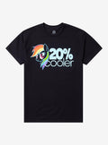 My Little Pony Rainbow Dash 20 Percent Cooler T-Shirt | Trending Graphic Tee For Fans