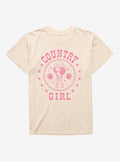 Strawberry Shortcake Country Girl Mineral Wash T-Shirt | Trending Graphic Tee For Fans