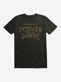 Interview With The Vampire Title T-Shirt | Trending Graphic Tee For Fans