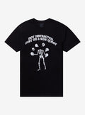 Skeleton Not Distracted Just Side Quest By Call Your Mother T-Shirt | Trending Graphic Tee For Fans