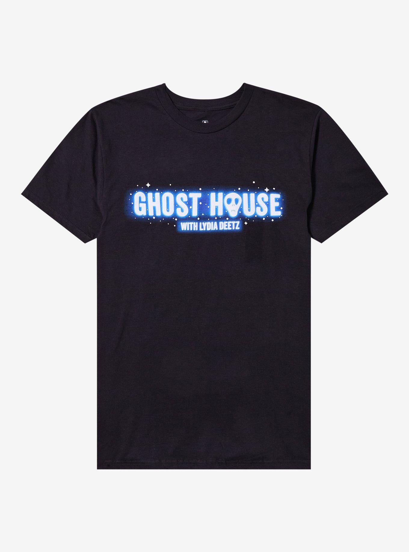 Beetlejuice Beetlejuice Ghost House With Lydia Deetz T-Shirt | Trending Graphic Tee For Fans