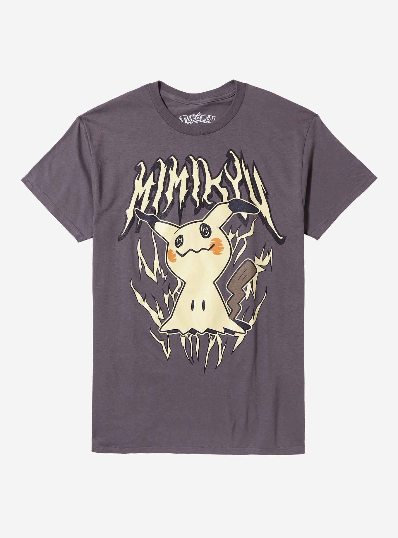 Pokemon Mimikyu Metal T-Shirt | Trending Graphic Tee For Fans