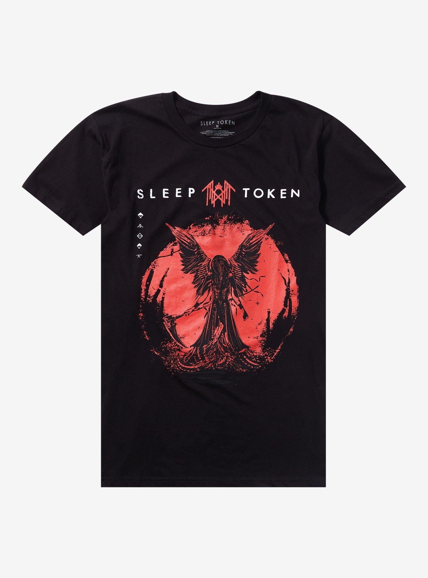 Sleep Token Winged Grim Reaper T-Shirt | Trending Graphic Tee For Fans