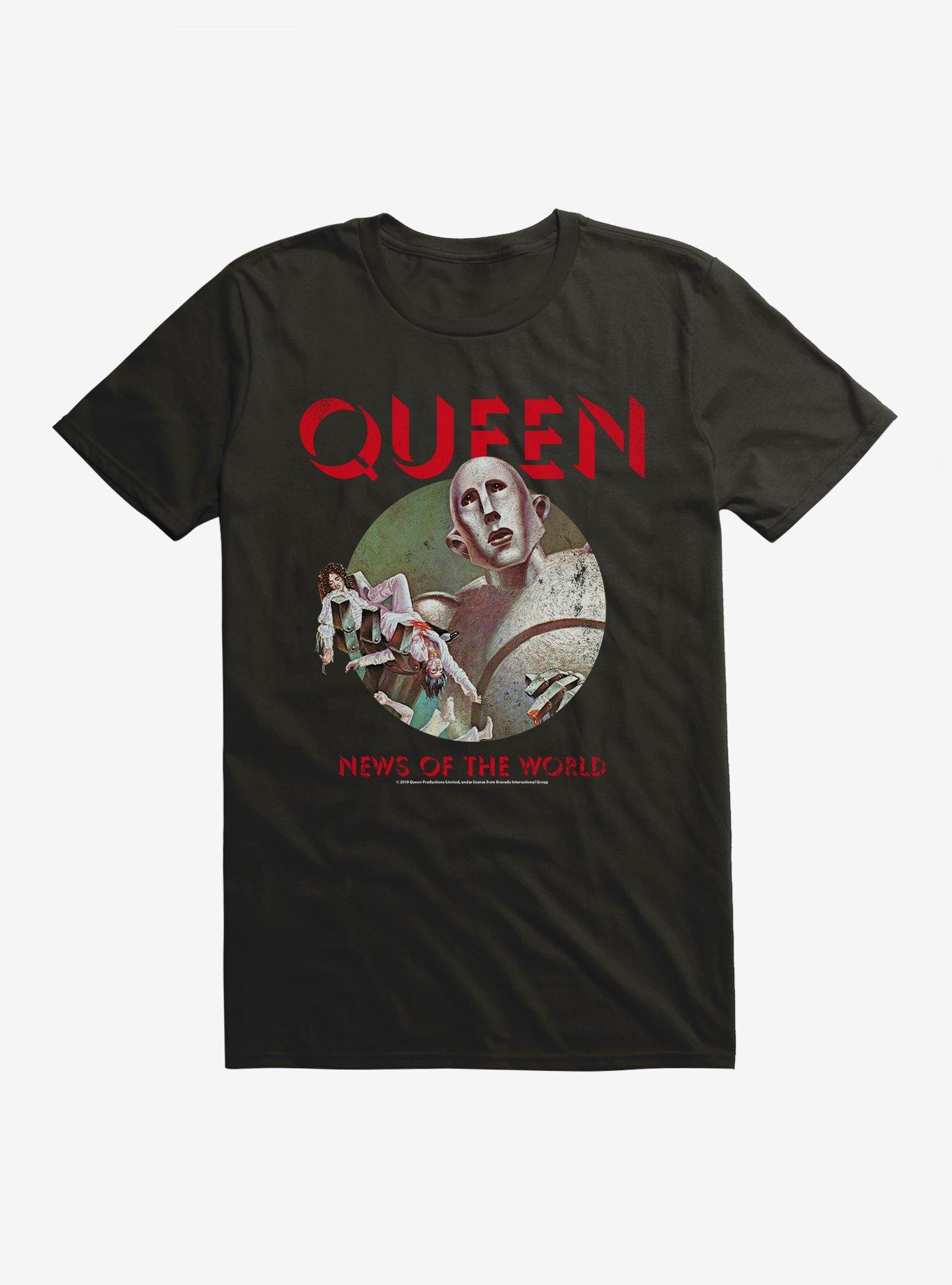Queen News of the World Extra Soft T-Shirt | Trending Graphic Tee For Fans