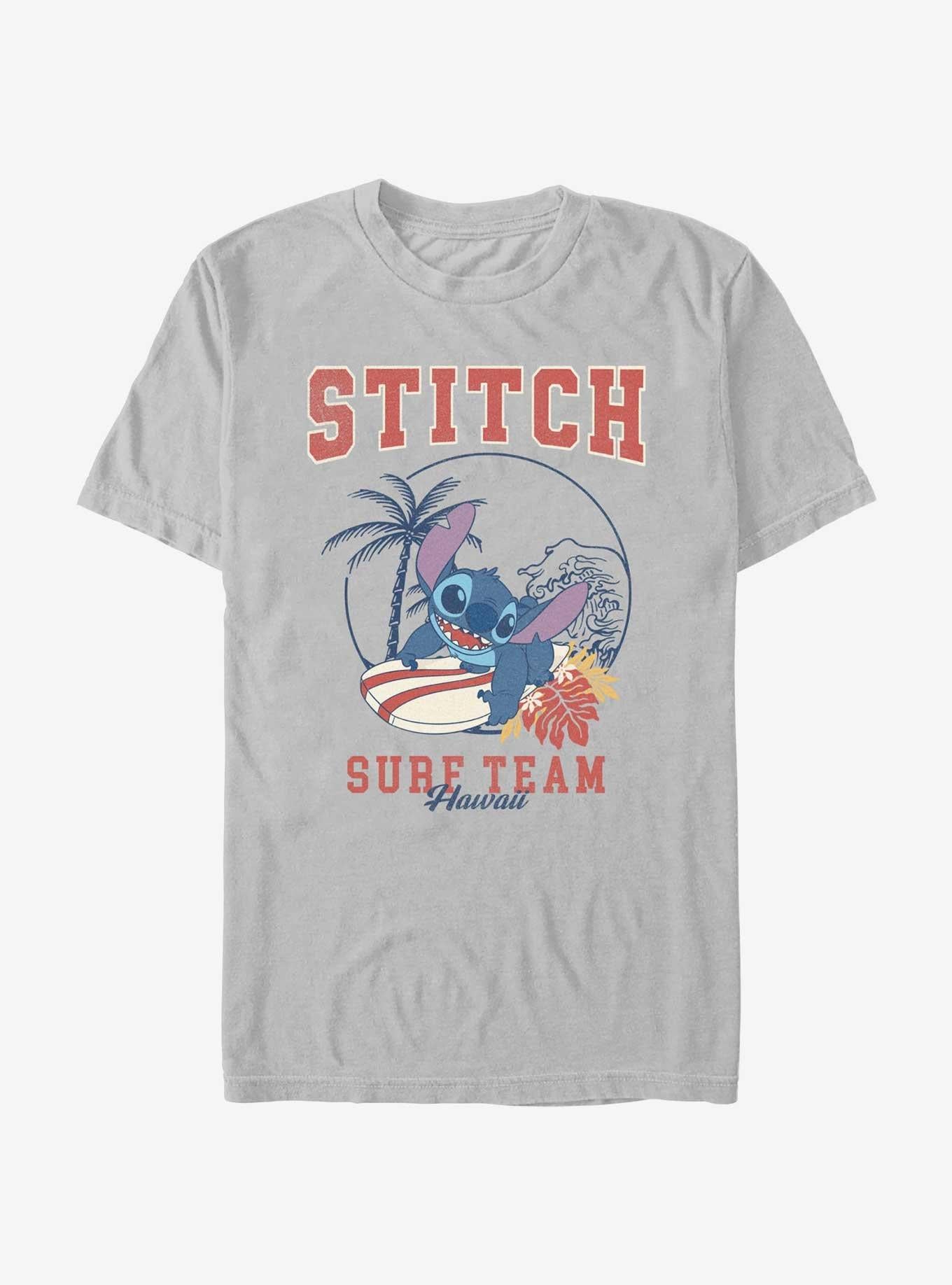 Disney Lilo & Stitch Surf Team Hawaii T-Shirt | Trending Graphic Tee For Fans