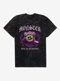 Nanalan Monster Big And Strong Mineral Wash T-Shirt | Trending Graphic Tee For Fans