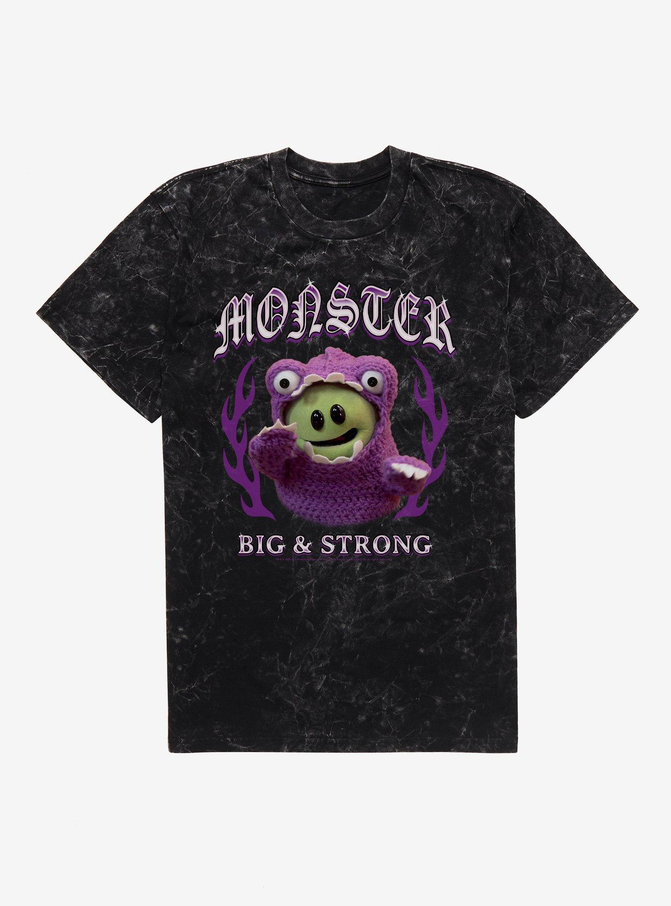 Nanalan Monster Big And Strong Mineral Wash T-Shirt | Trending Graphic Tee For Fans