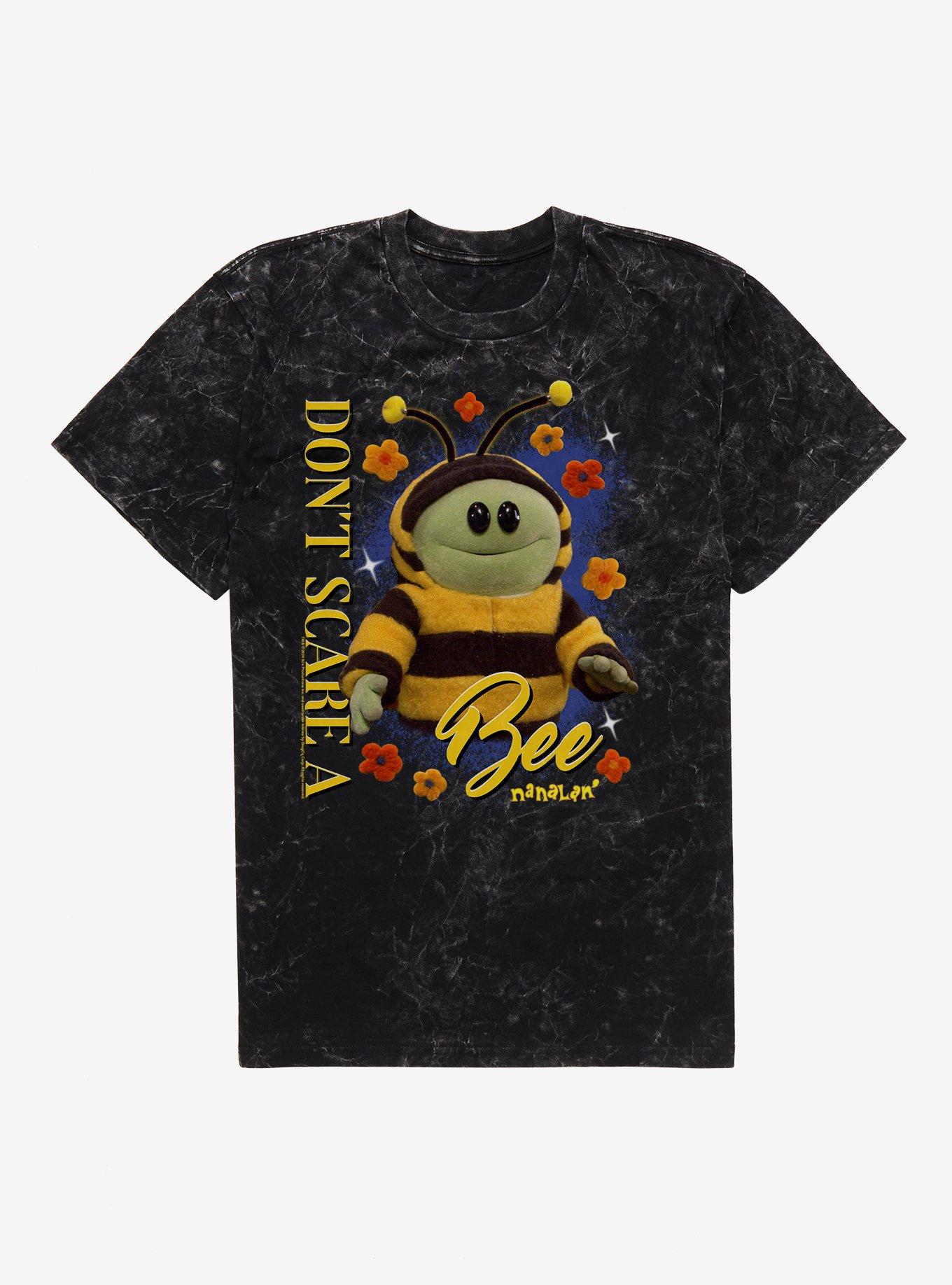 Nanalan Don't Scare A Bee Mineral Wash T-Shirt | Trending Graphic Tee For Fans